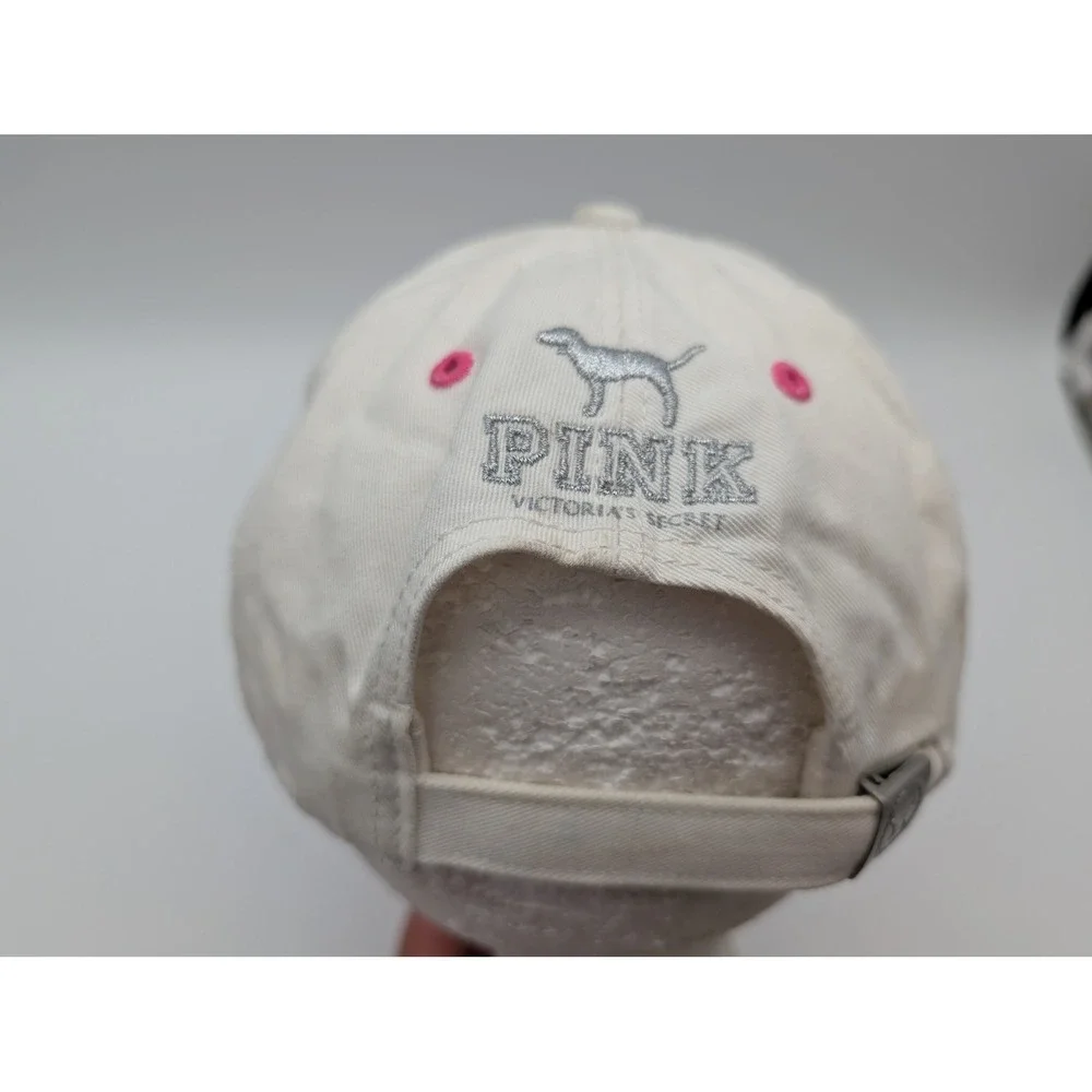 Victoria's Secret PINK St Louis Cardinals Baseball Hat White Pink Adjustable Cap
